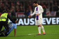 Messi (right) could be booed in the encounter with Rennes.